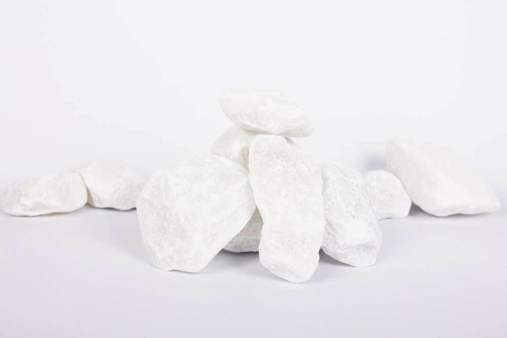 White crushed marble 40-60 mm